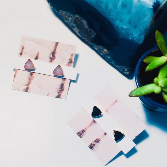 Jewelry - Saurene Aura• Druzy Studs
